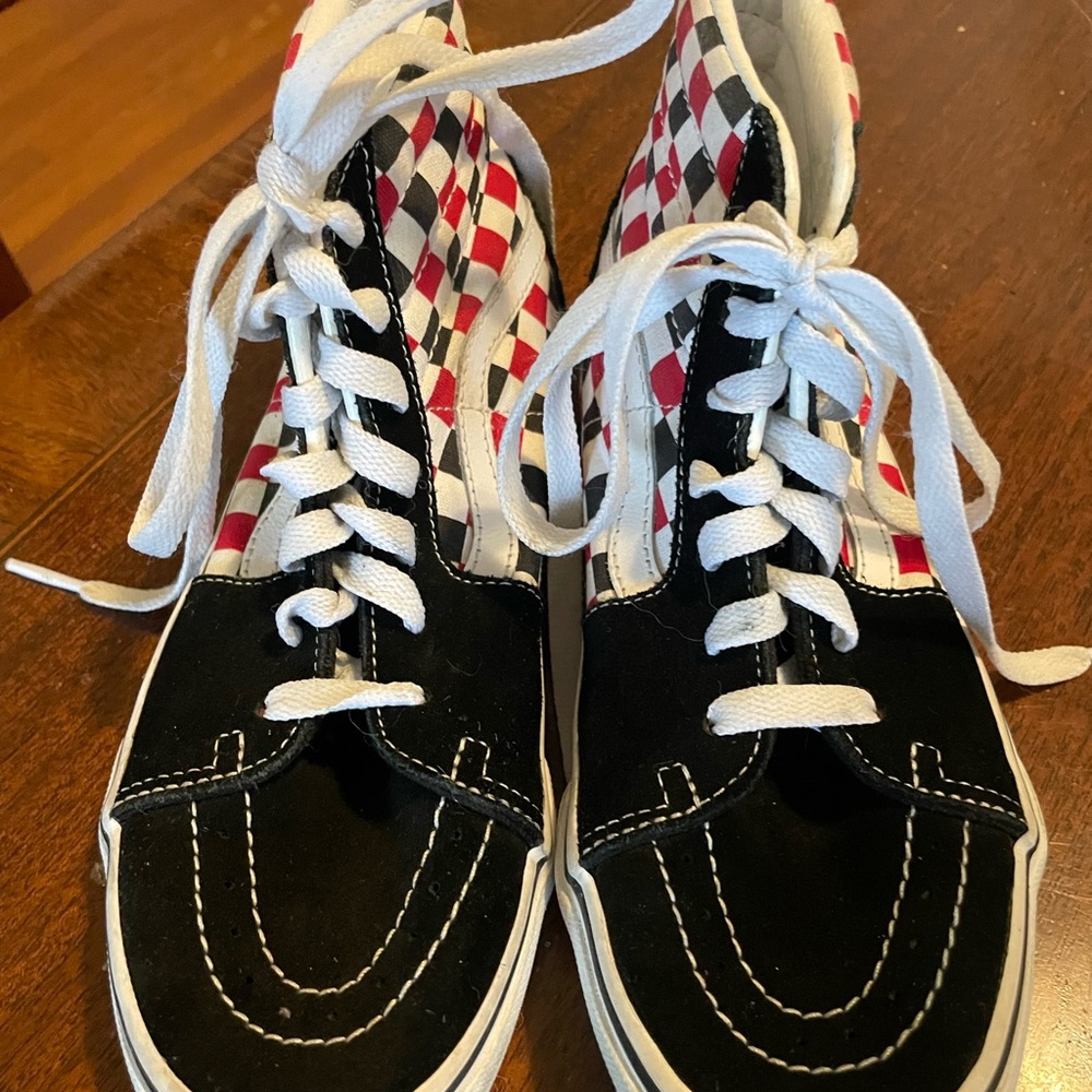 Checkered Vans